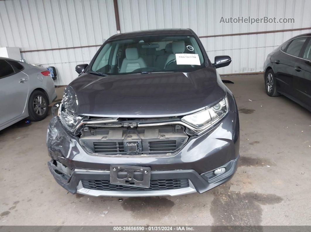 2019 Honda Cr-v Ex Gray vin: 7FARW1H5XKE026982