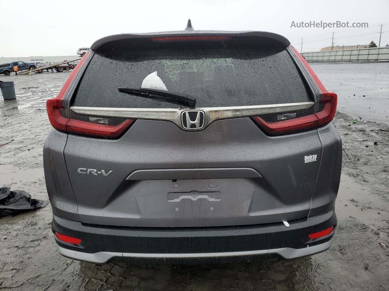 2020 Honda Cr-v Ex Gray vin: 7FARW1H5XLE015658