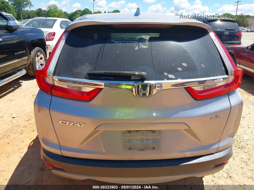 2018 Honda Cr-v Ex-l/ex-l Navi Silver vin: 7FARW1H80JE033528