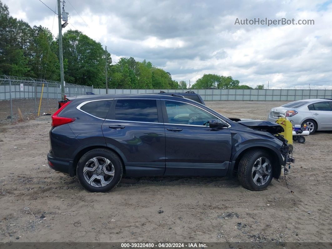 2019 Honda Cr-v Ex-l Gray vin: 7FARW1H80KE022966