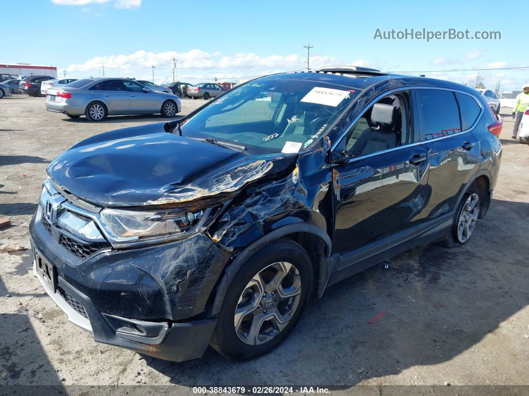 2017 Honda Cr-v Ex-l/ex-l Navi Black vin: 7FARW1H81HE015534