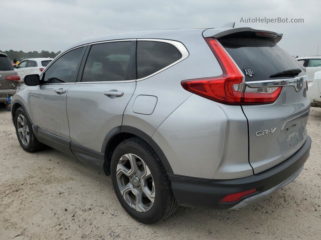 2017 Honda Cr-v Exl Silver vin: 7FARW1H81HE015727