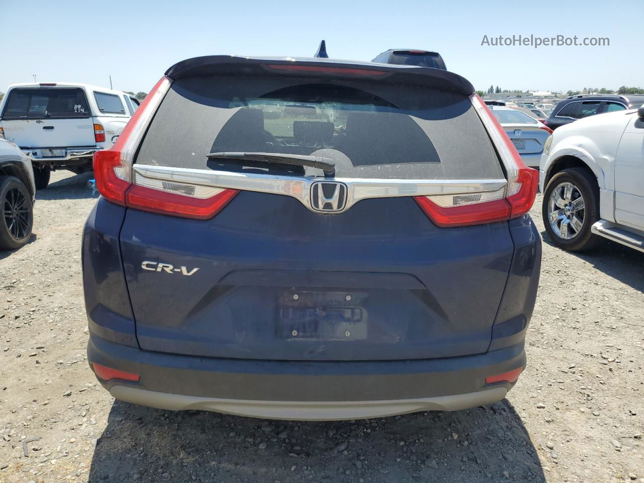 2017 Honda Cr-v Exl Blue vin: 7FARW1H81HE019129