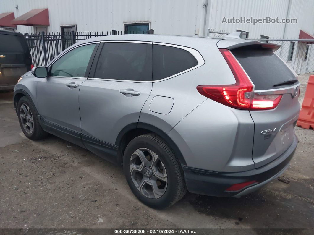 2017 Honda Cr-v Ex-l/ex-l Navi Silver vin: 7FARW1H81HE046511