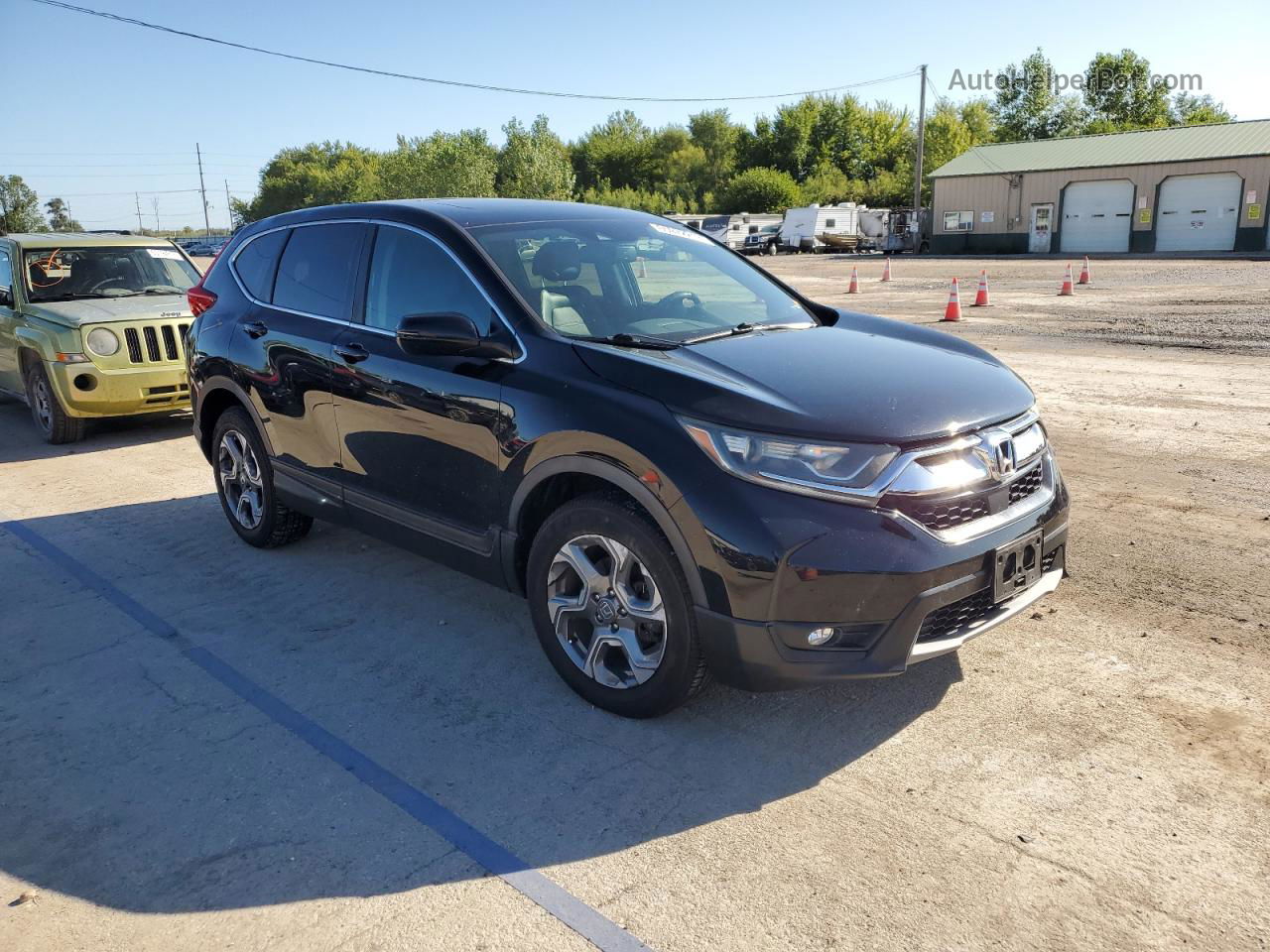 2017 Honda Cr-v Exl Black vin: 7FARW1H82HE001142