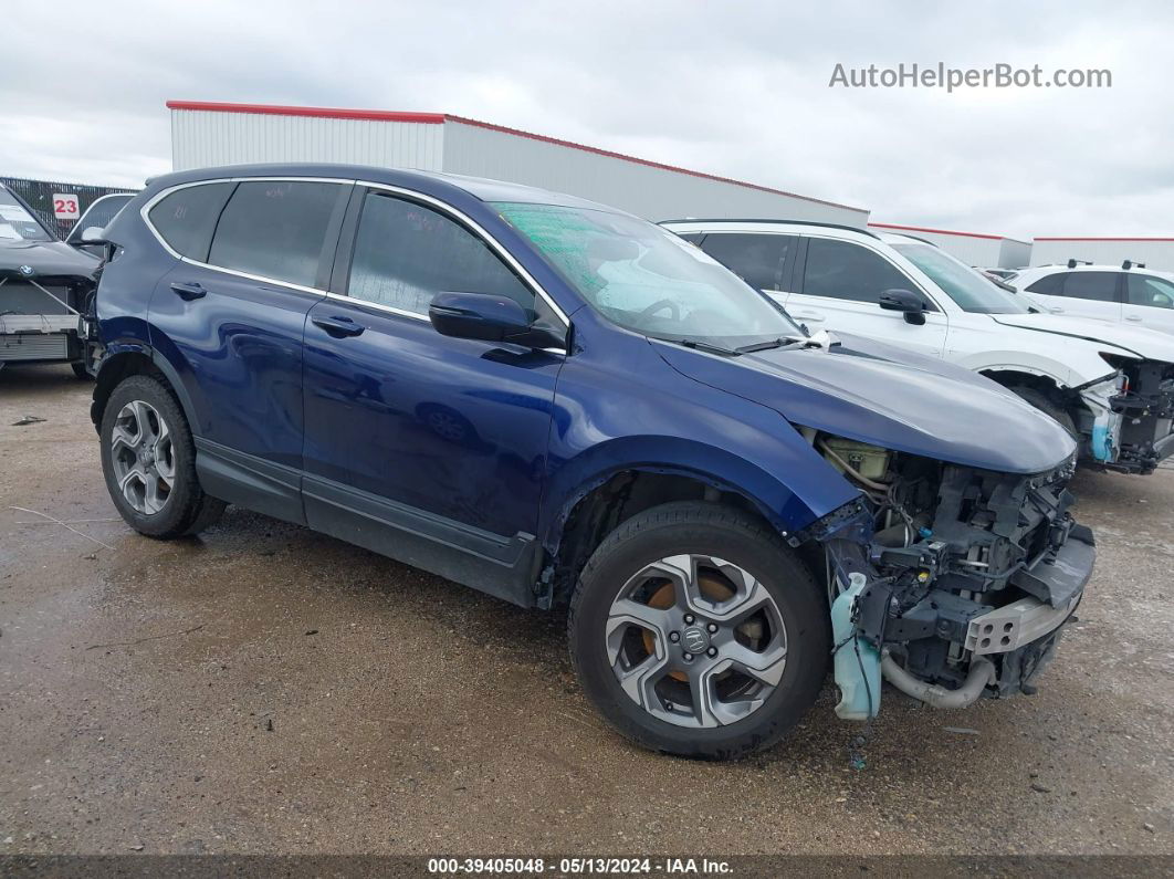 2017 Honda Cr-v Ex-l/ex-l Navi Blue vin: 7FARW1H82HE008950