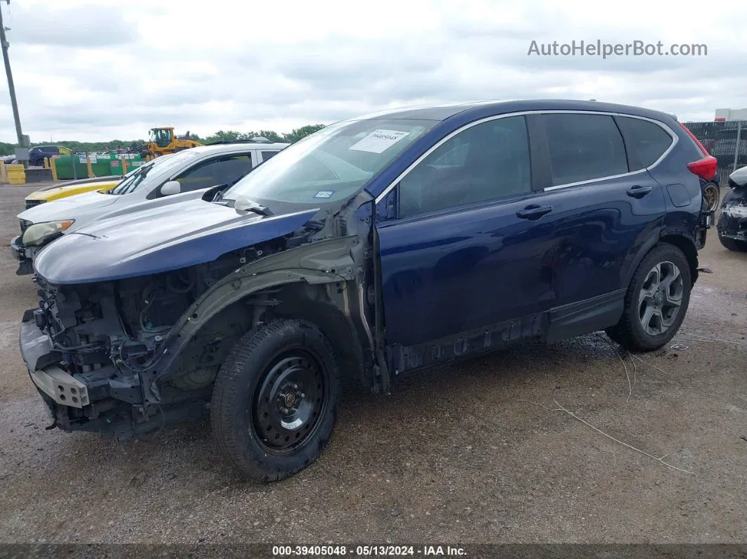 2017 Honda Cr-v Ex-l/ex-l Navi Blue vin: 7FARW1H82HE008950