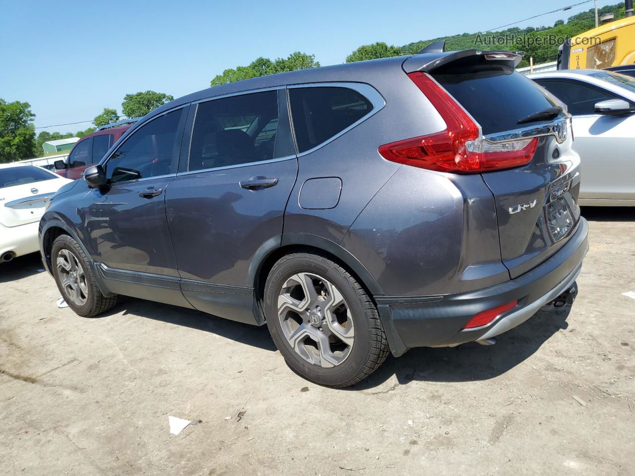 2018 Honda Cr-v Exl Charcoal vin: 7FARW1H82JE049018