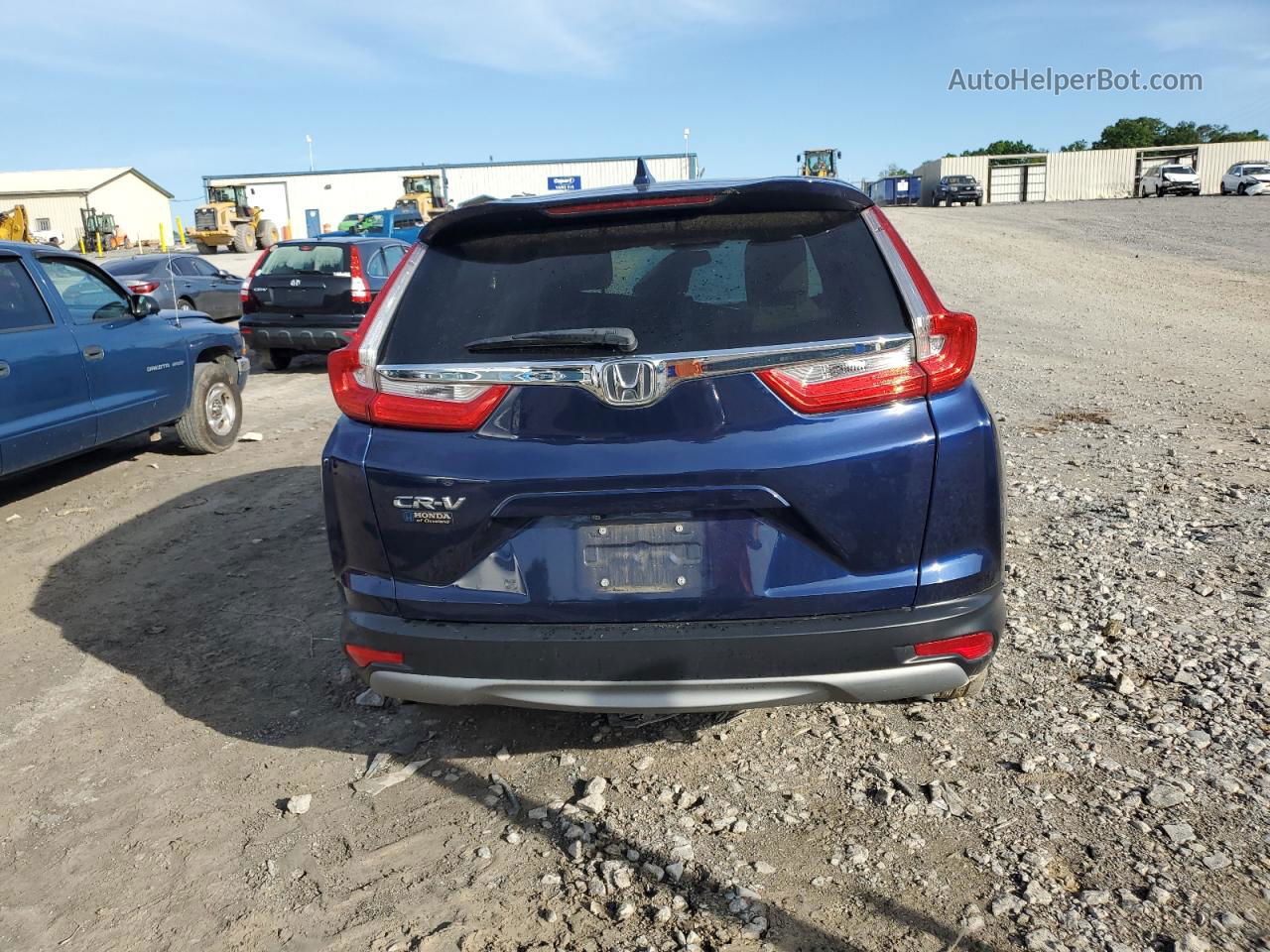 2019 Honda Cr-v Exl Blue vin: 7FARW1H82KE025576