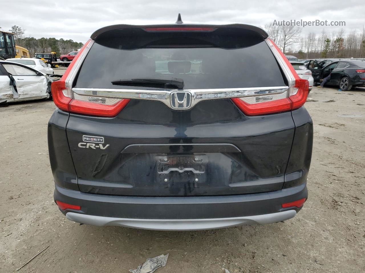 2017 Honda Cr-v Exl Black vin: 7FARW1H83HE023618