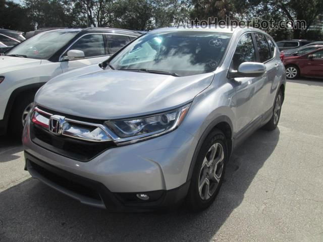 2019 Honda Cr-v Ex-l Серебряный vin: 7FARW1H83KE001965