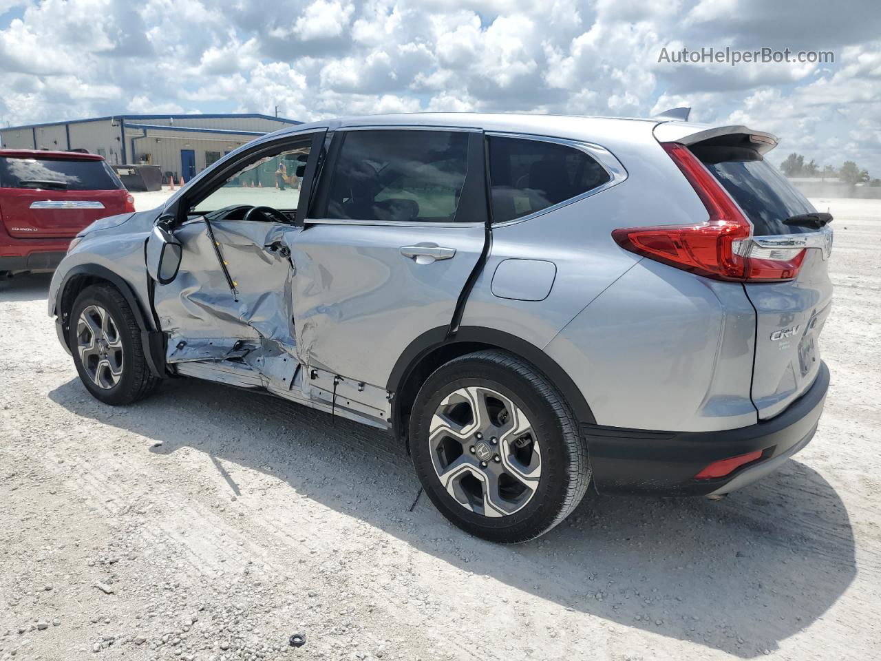 2019 Honda Cr-v Exl Gray vin: 7FARW1H83KE023013