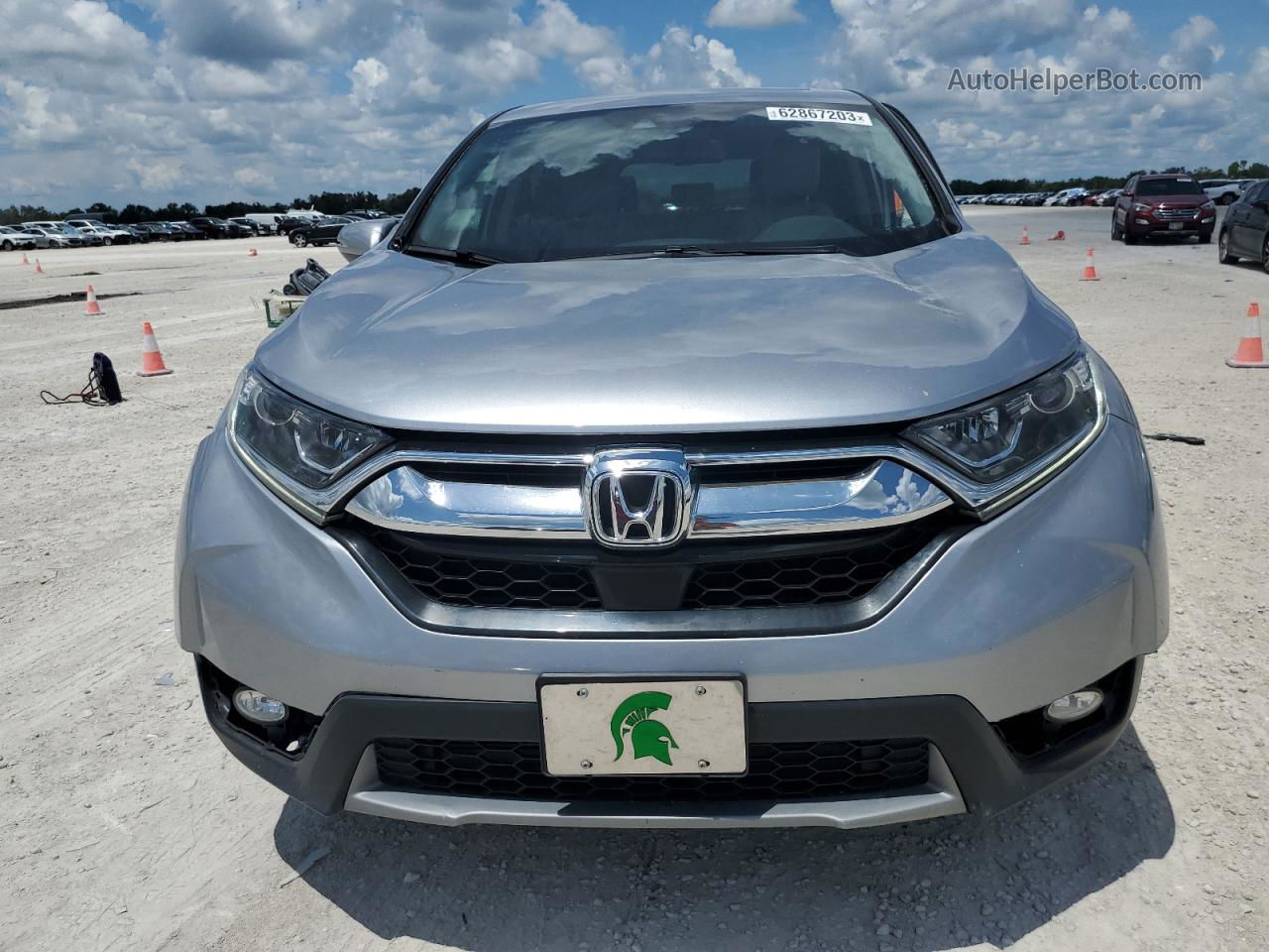 2019 Honda Cr-v Exl Gray vin: 7FARW1H83KE023013