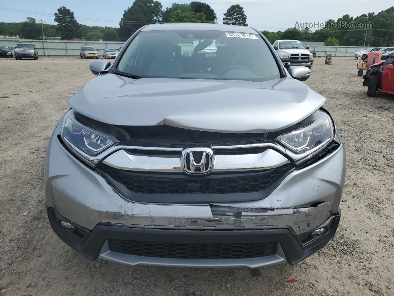 2019 Honda Cr-v Exl Silver vin: 7FARW1H83KE035260