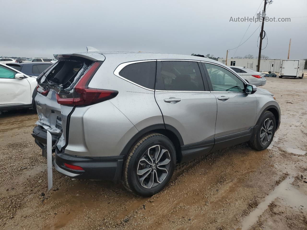 2020 Honda Cr-v Exl Silver vin: 7FARW1H83LE030867