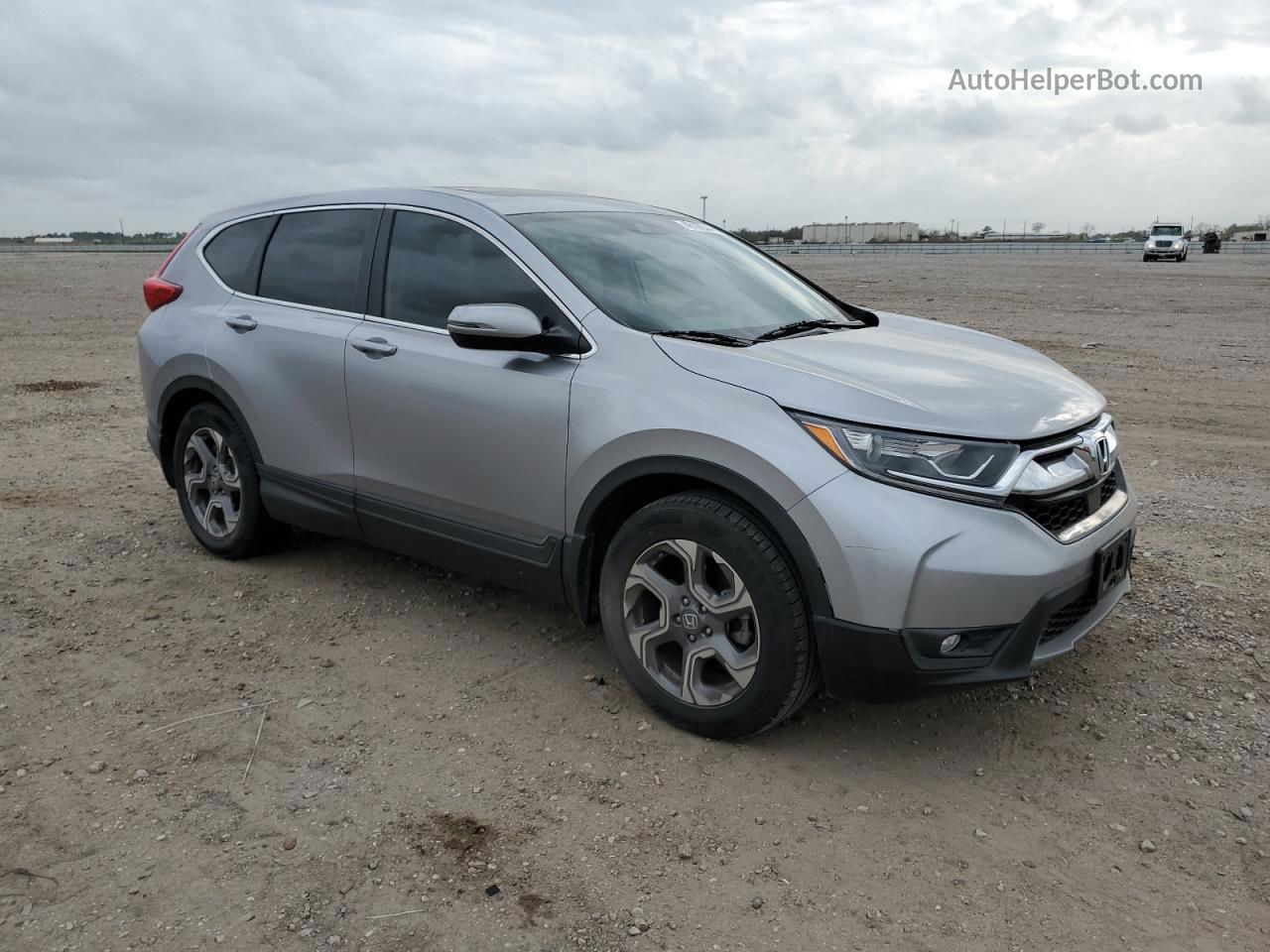 2017 Honda Cr-v Exl Silver vin: 7FARW1H85HE009526