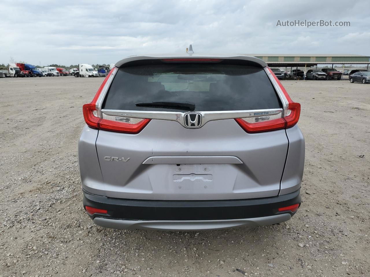 2017 Honda Cr-v Exl Silver vin: 7FARW1H85HE009526