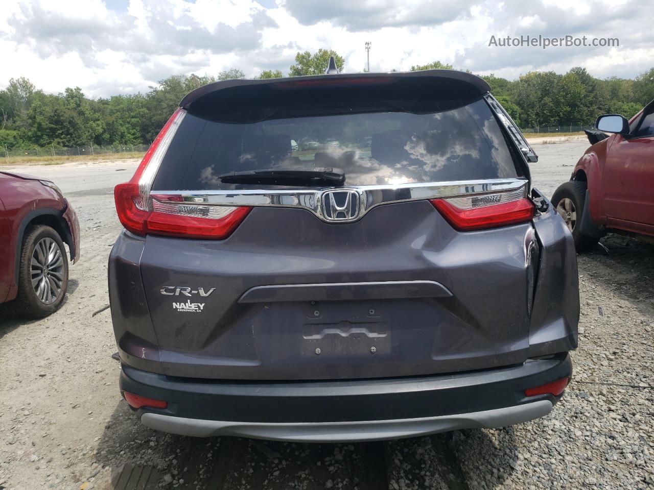 2018 Honda Cr-v Exl Gray vin: 7FARW1H85JE031239