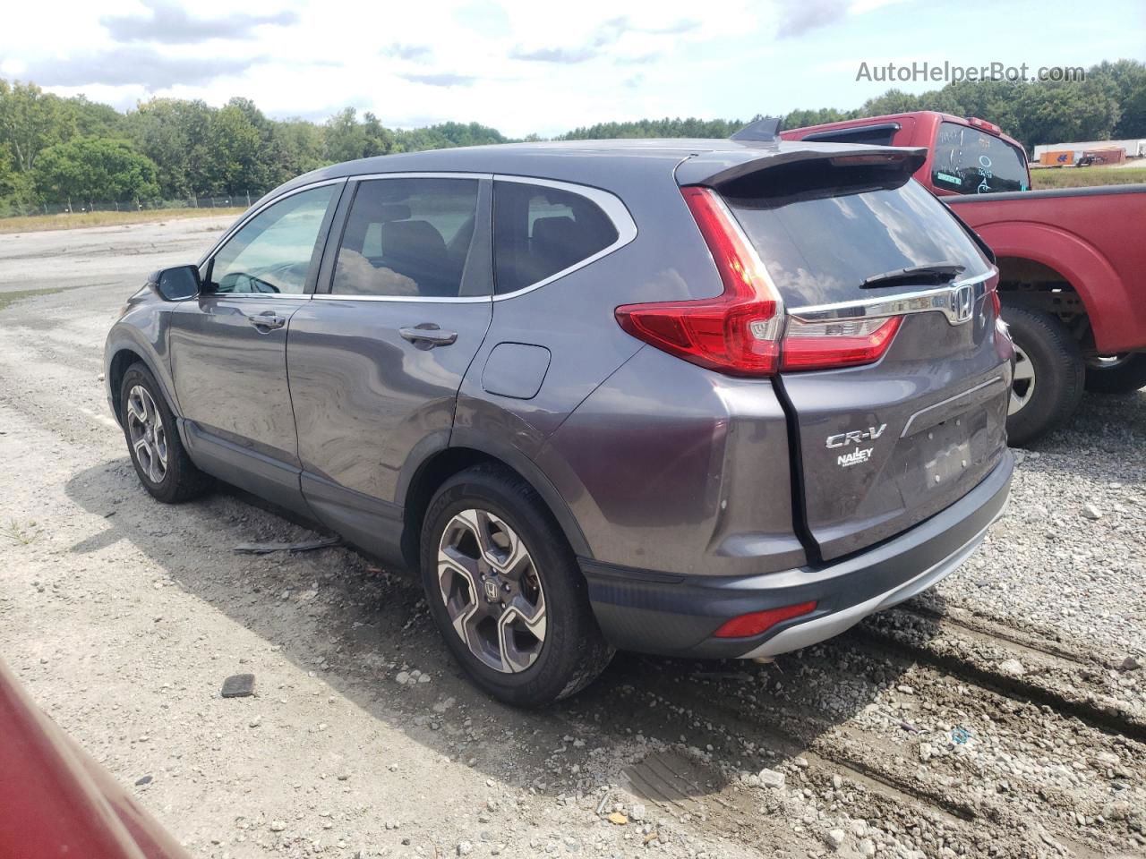 2018 Honda Cr-v Exl Gray vin: 7FARW1H85JE031239