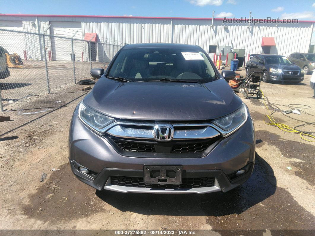 2017 Honda Cr-v Ex-l Gray vin: 7FARW1H86HE006019