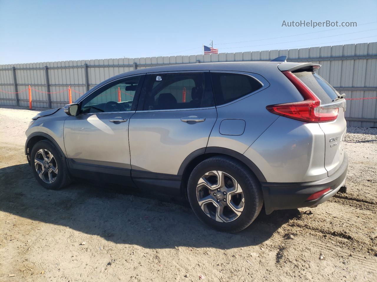 2017 Honda Cr-v Exl Silver vin: 7FARW1H86HE017831