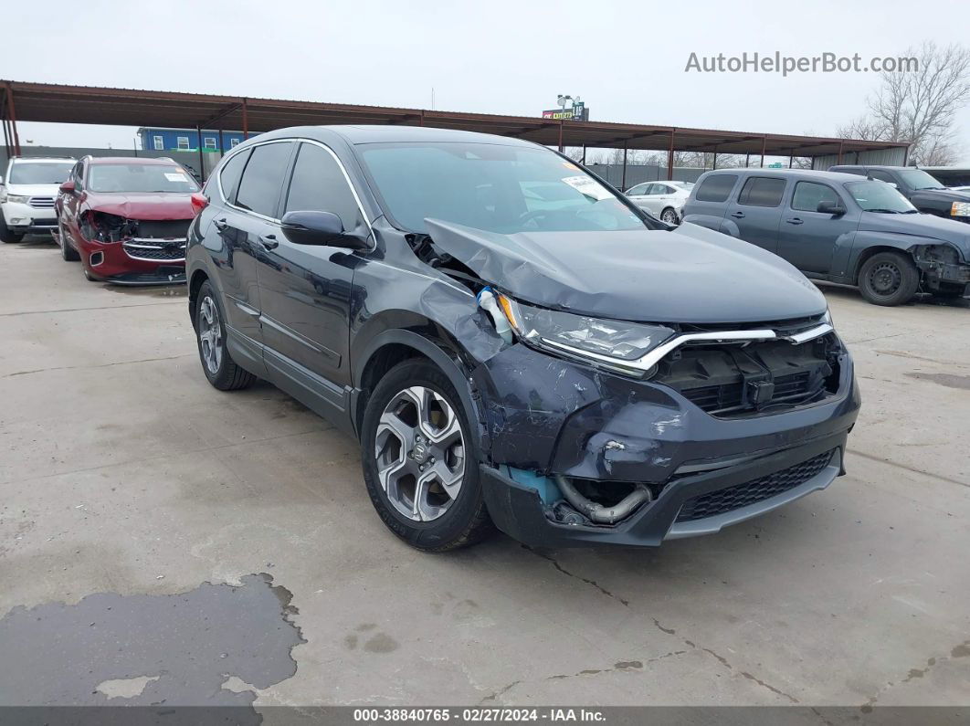 2018 Honda Cr-v Ex-l/ex-l Navi Gray vin: 7FARW1H86JE036918