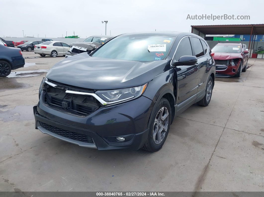 2018 Honda Cr-v Ex-l/ex-l Navi Gray vin: 7FARW1H86JE036918