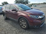 2019 Honda Cr-v Exl Maroon vin: 7FARW1H86KE016637