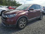 2019 Honda Cr-v Exl Maroon vin: 7FARW1H86KE016637