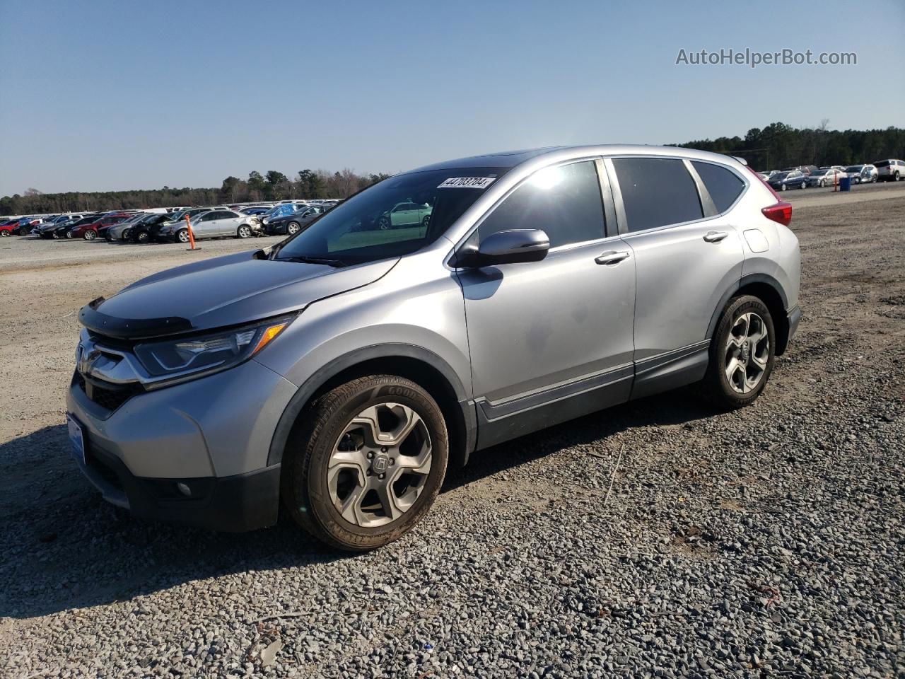 2019 Honda Cr-v Exl Silver vin: 7FARW1H86KE021112