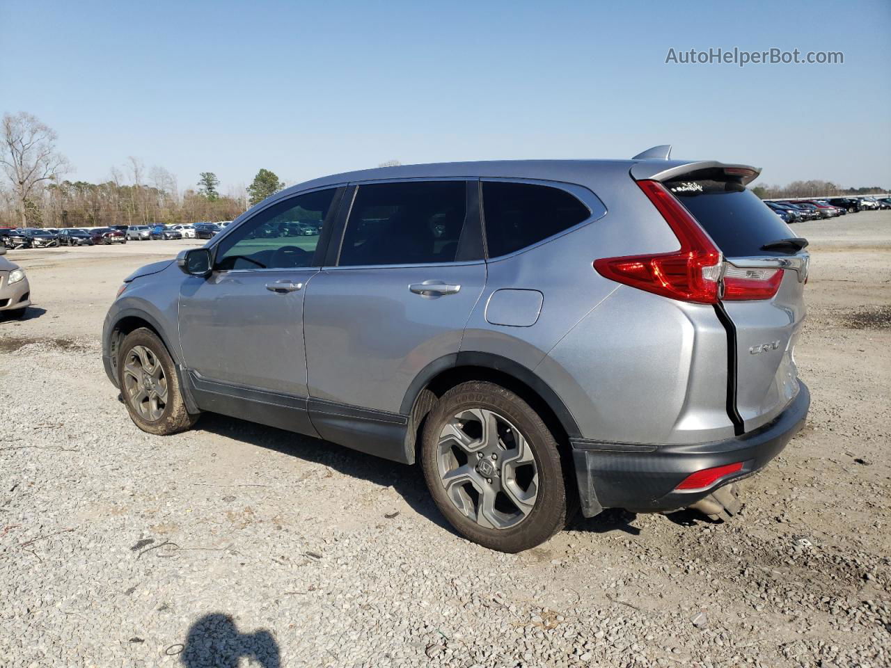 2019 Honda Cr-v Exl Silver vin: 7FARW1H86KE021112