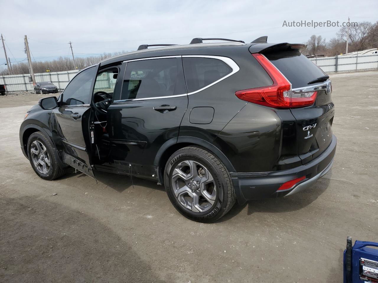 2017 Honda Cr-v Exl Black vin: 7FARW1H87HE021001