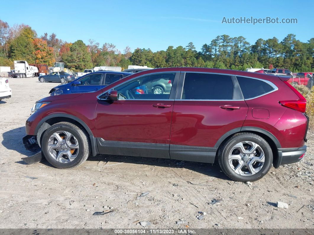 2018 Honda Cr-v Ex-l/ex-l Navi Red vin: 7FARW1H87JE016869