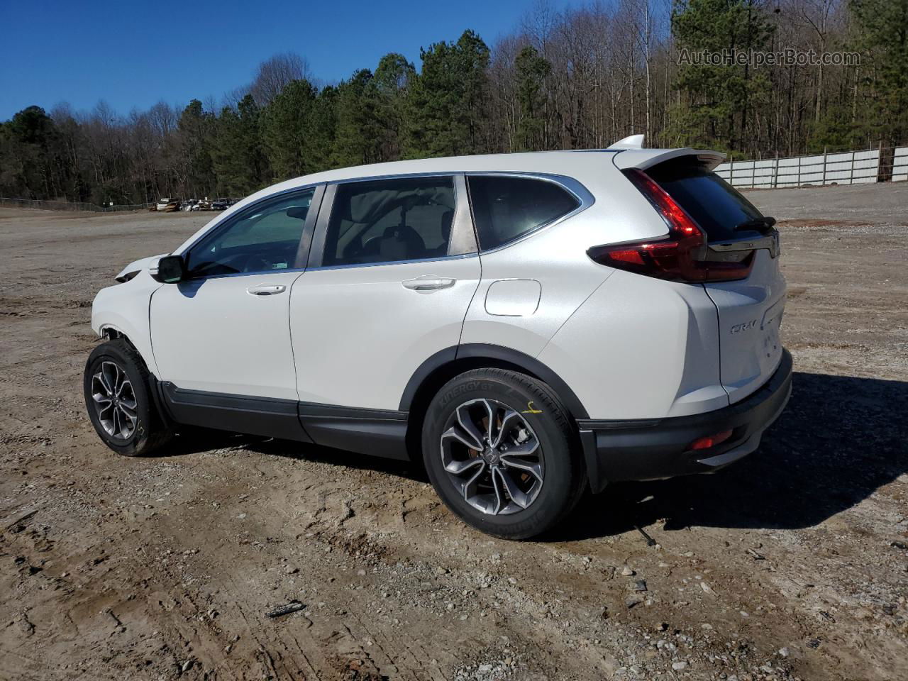 2020 Honda Cr-v Exl White vin: 7FARW1H87LE023243