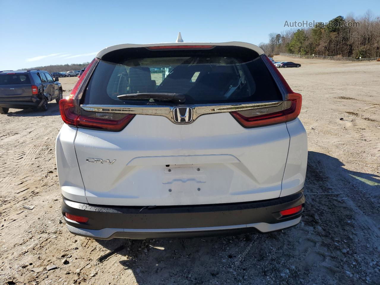 2020 Honda Cr-v Exl White vin: 7FARW1H87LE023243