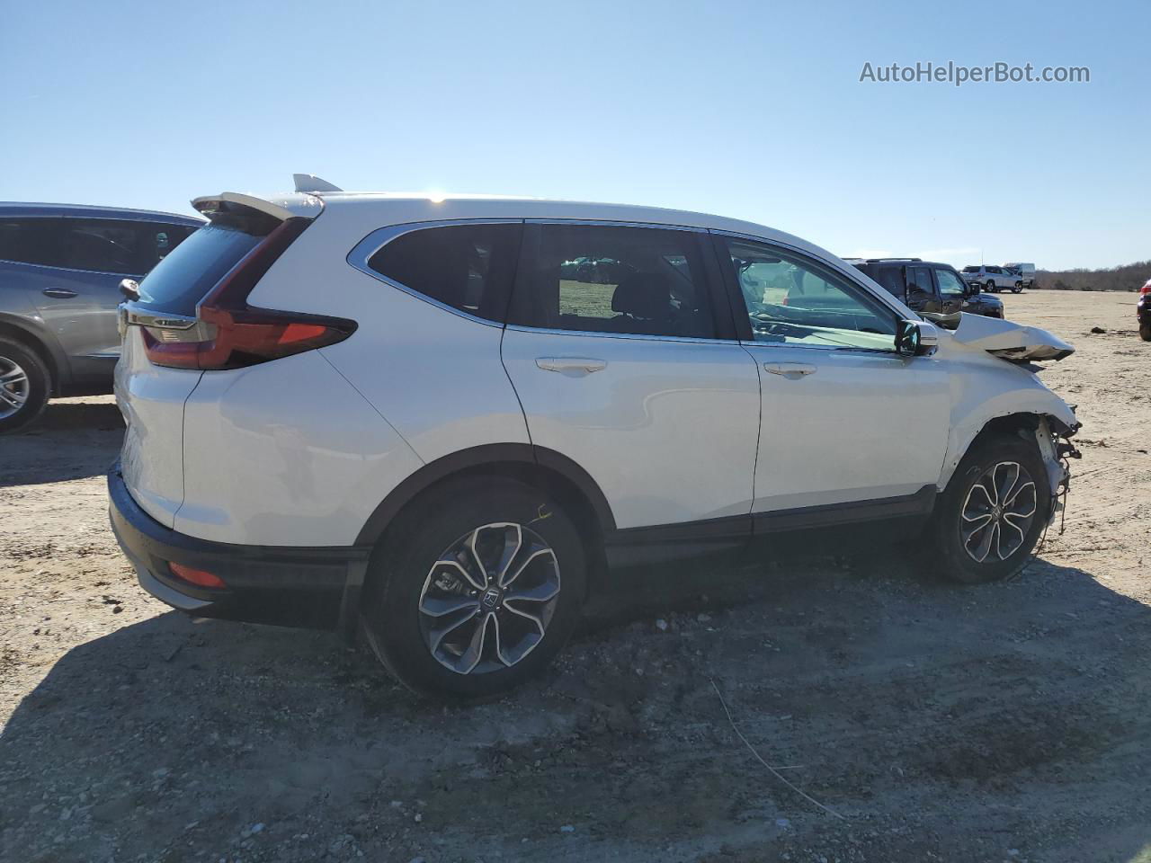 2020 Honda Cr-v Exl White vin: 7FARW1H87LE023243