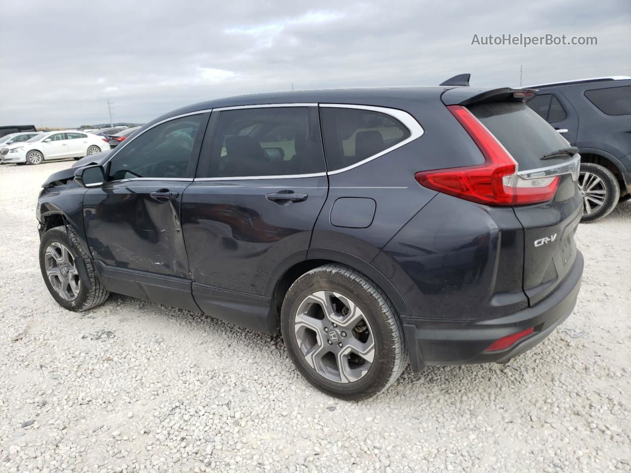 2017 Honda Cr-v Exl Gray vin: 7FARW1H88HE007558