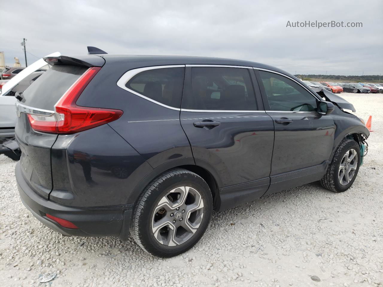 2017 Honda Cr-v Exl Gray vin: 7FARW1H88HE007558