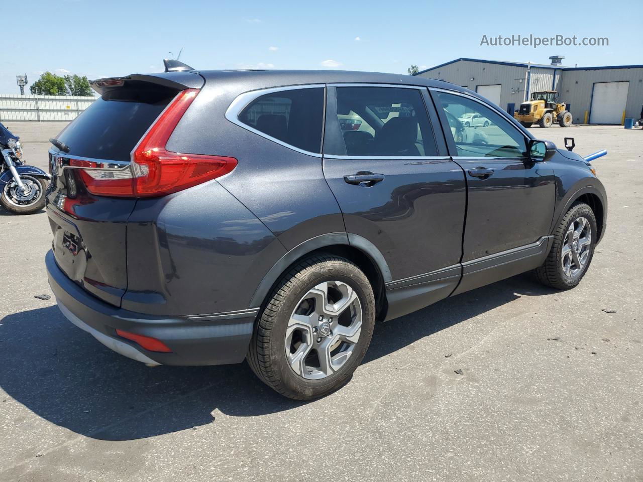 2017 Honda Cr-v Exl Угольный vin: 7FARW1H88HE031195