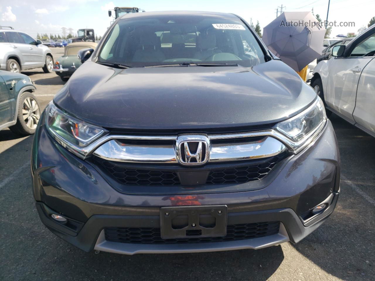 2018 Honda Cr-v Exl Charcoal vin: 7FARW1H88JE012359