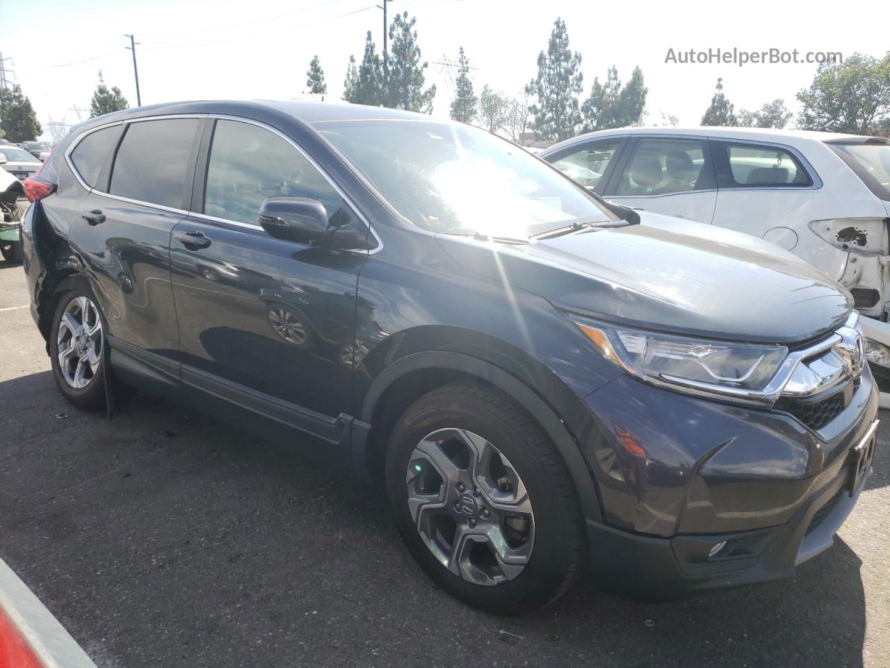 2018 Honda Cr-v Exl Charcoal vin: 7FARW1H88JE012359