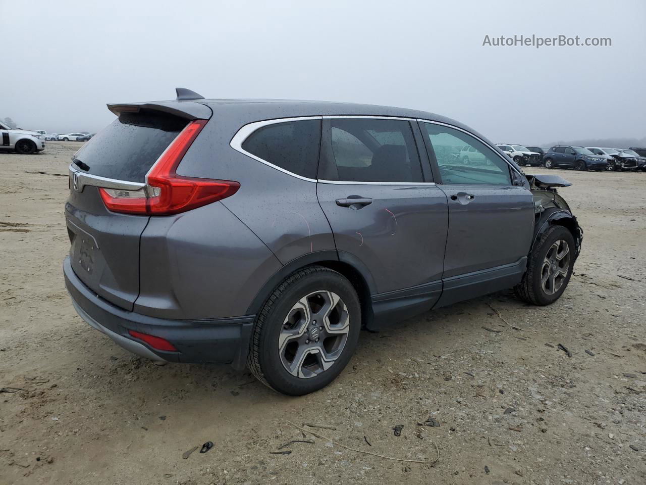 2018 Honda Cr-v Exl Серый vin: 7FARW1H88JE030263