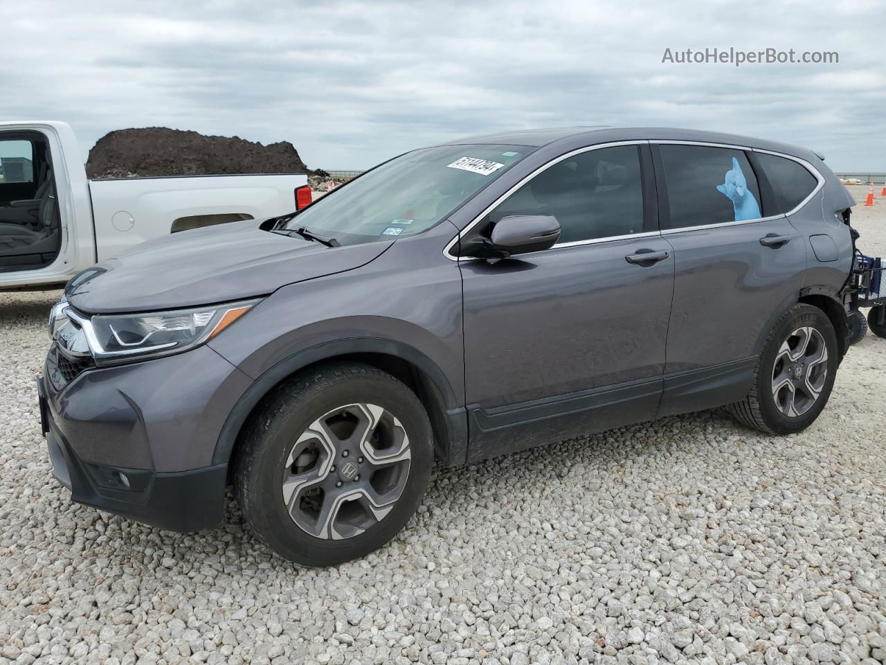 2018 Honda Cr-v Exl Gray vin: 7FARW1H88JE035110