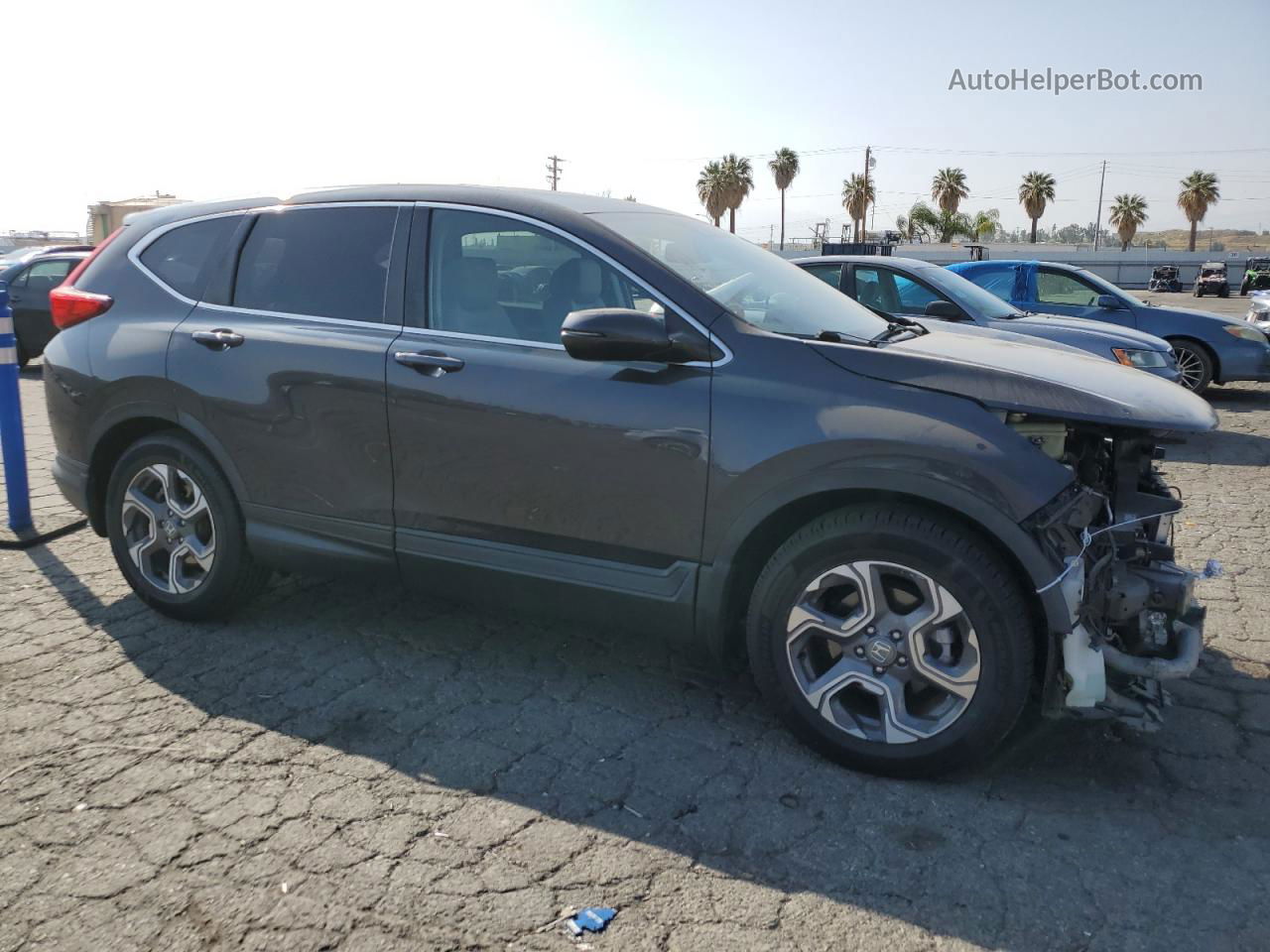 2019 Honda Cr-v Exl Charcoal vin: 7FARW1H88KE002643