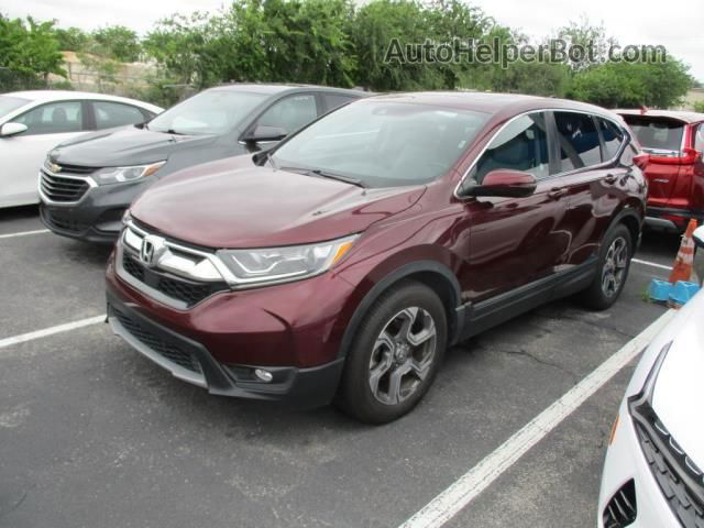 2019 Honda Cr-v Ex-l Red vin: 7FARW1H88KE011651