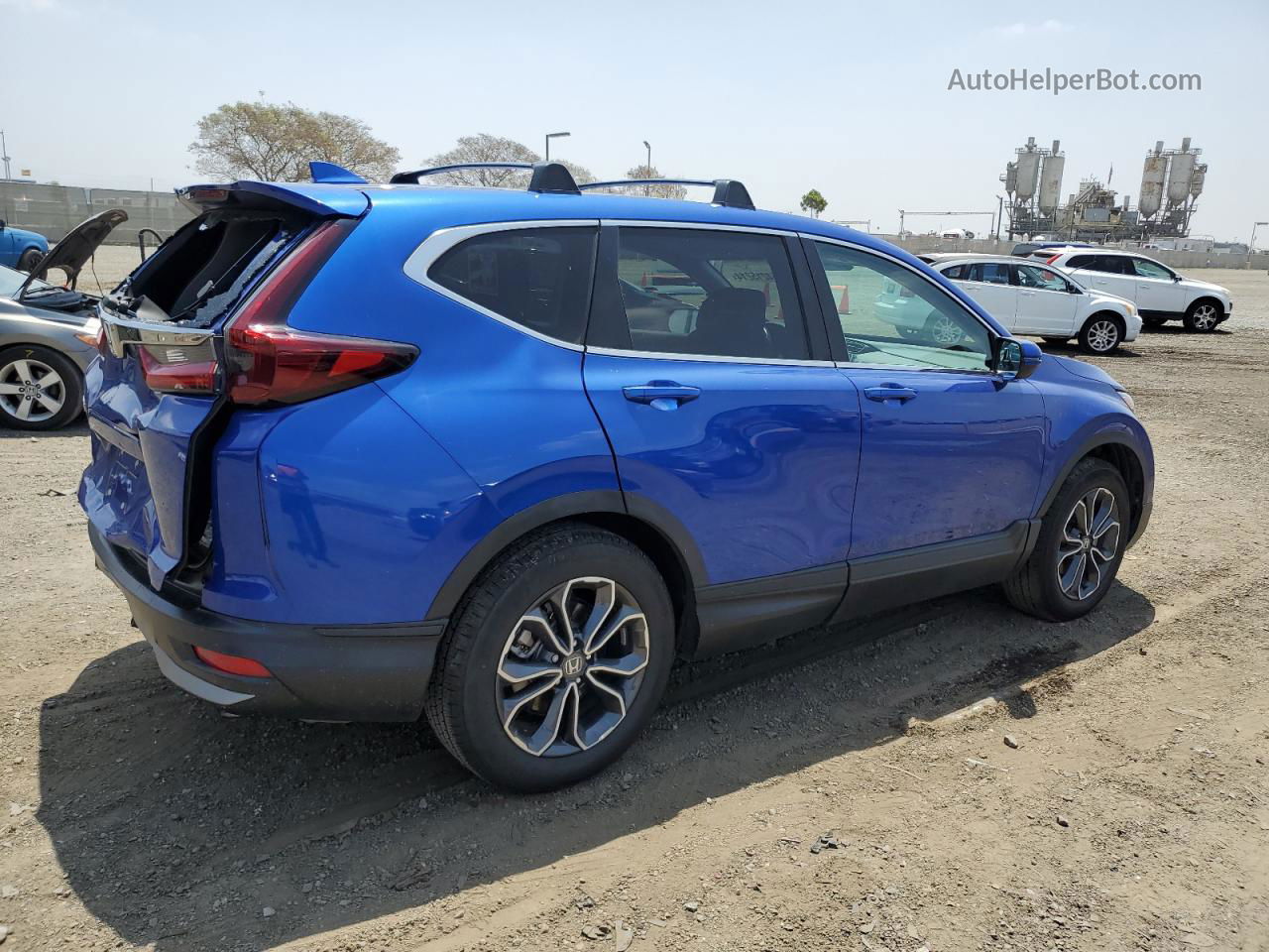 2020 Honda Cr-v Exl Blue vin: 7FARW1H88LE006712