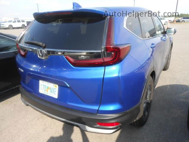 2020 Honda Cr-v Ex-l Blue vin: 7FARW1H88LE006757