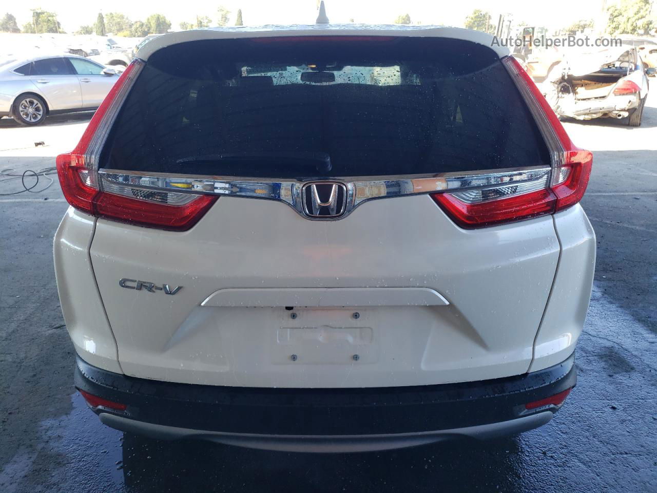 2019 Honda Cr-v Exl White vin: 7FARW1H89KE032184