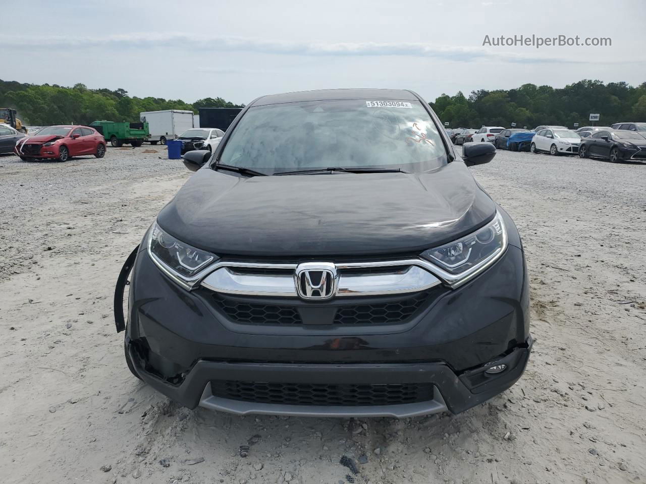 2019 Honda Cr-v Exl Black vin: 7FARW1H89KE035733