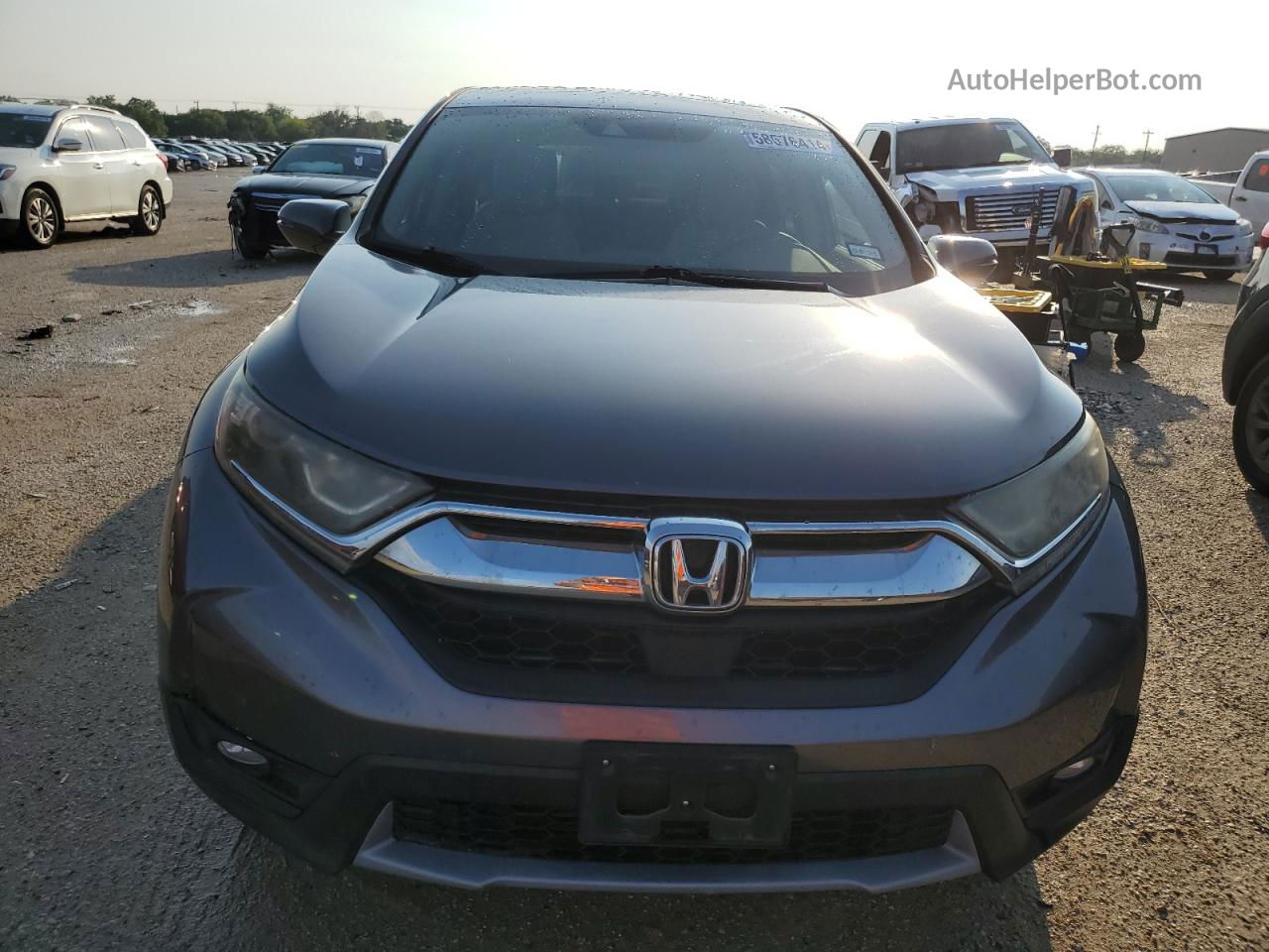 2017 Honda Cr-v Exl Gray vin: 7FARW1H8XHE002734